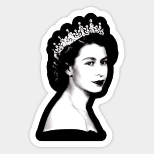 Legendary Queen 1926-2022 Sticker